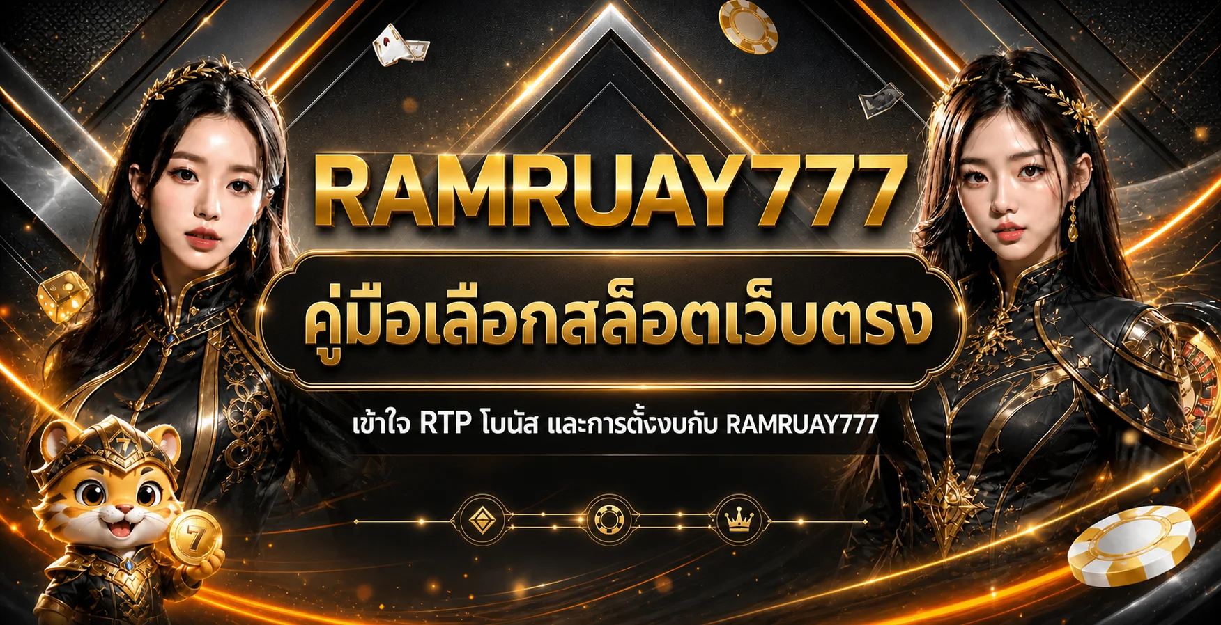 RAMRUAY777 คู่มือเลือกสล็อตเว็บตรง ดู RTP และโบนัส